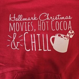 Christmas Holiday Sweatshirt Size M
